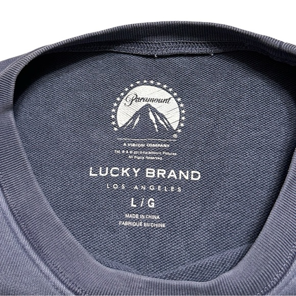Lucky Brand Paramount Blue Sweatshirt Men’s Size Large - Picture 4 of 6